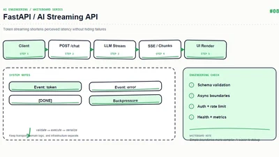 FastAPI AI Streaming API：用 SSE 交付增量结果 featured image