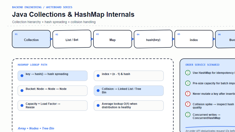 Java 集合与 HashMap：从 key 到 bucket