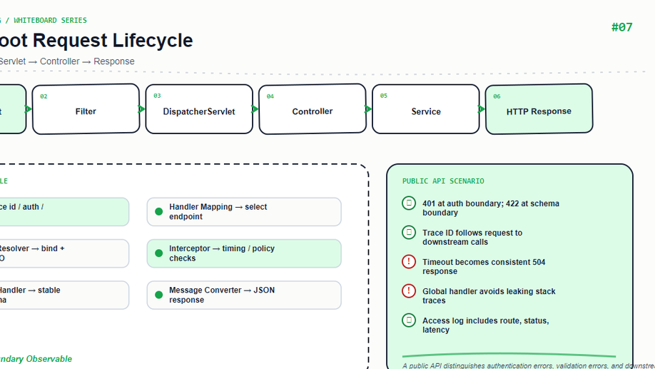 Spring Boot 请求生命周期：从 HTTP 到响应