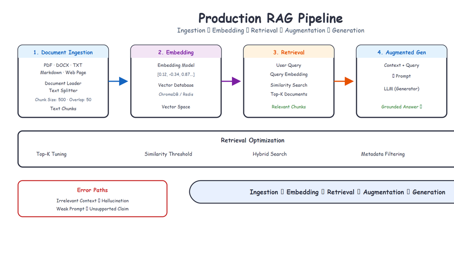 Building a RAG Pipeline with LangChain: From Document Processing to Vector Search
