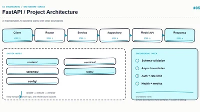 FastAPI Project Architecture: Layering Routes and Domain Services featured image