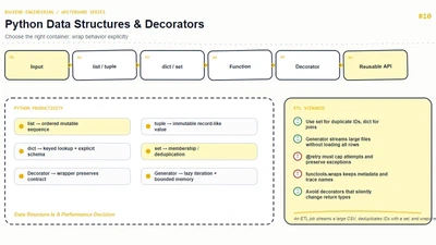 Python Data Structures & Decorators featured image