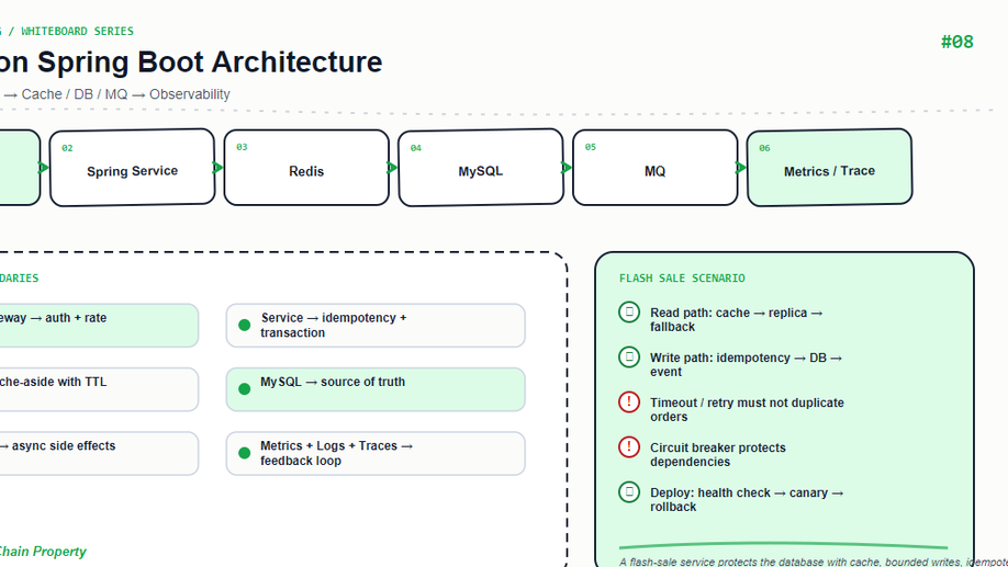 Production Spring Boot Architecture